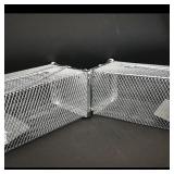 Pair of Metal Mesh Live Animal Traps