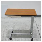 Medical Overbed Mobile Table with Tray and...