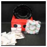 Assortment: Tissue Box, Soap Dish, Crochet...