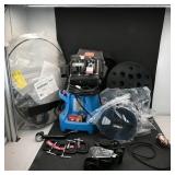 Assortment of Safety Belt, Blue Power Unit &...