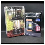 Camping Lamp & Multifunctional Solar Lamp (2)
