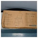 Oline ErgoVinyl Vinyl Folding Chair ï¿½ Black (1...