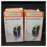 OZZI HEAT Portable Heater (Set of 2)