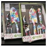 Garden Tool Set Floral Pattern (Set of 11)