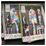 Set of 11 Garden Tool Set ï¿½ Floral Pattern