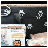 Lot: Small Dog Carrier, Remote Spray Training...
