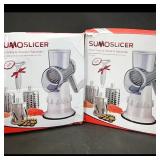 Set of 2 SUMOSLICER Rotary Food Slicer
