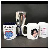 Little Miss MAX VERSTAPPEN FAN Mug & 2 Novelty...