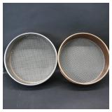 Tyler Test Sieve Set ï¿½ 8" FH Stainless Frames (2)