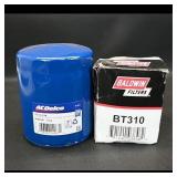 ACDelco Oil Filter PF1218 & Baldwin BT310 (2)