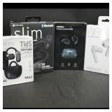 Assortment of Four True Wireless Earbuds (4)