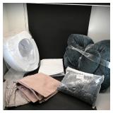 Assortment: Portable Toilet, Pregnancy U Pillow...