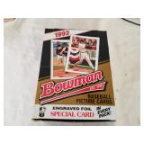 1992 Bowman Baseball Sealed Wax box