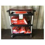 Rolling Cart W/Wheels -  Content Included