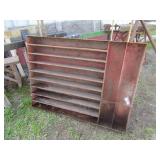 HEAVY METAL CUBBY HOLE WALL CABINET 6