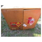 HYGRADE JIFFY KITS METAL PARTS CABINET 33"X28