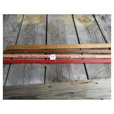 4- ADV. YARD STICKS- ENGLUM GRAIN CO. PARIS IL.,