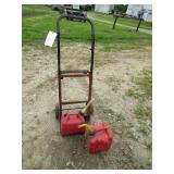 HAND TRUCKS, 2 GAS CANS