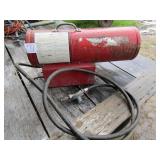 CONSTRUCTION PROPANE HEATER MODEL 150 FA,150000