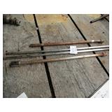4- 24" EXTENSION BARS 3/8 &1/2 DR