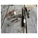 MCCORMICK DEERING WRENCH,HOG RINGER,SAW SET,