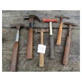 6- HAMMERS -PLUMB, ETC