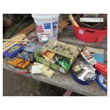 AUTOMOTIVE HARDWARE, ROLL OF CARBORUNDUM, PAINT