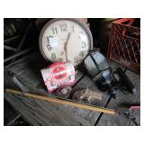 WESTCLOK STORE CLOCK, NEW PORCH LIGHT, MORE