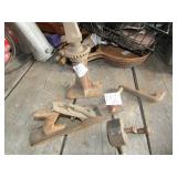 BUCKEYE WOOD PLANE, VINTAGE JACK,CRANK ,TOOLS