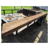 121/2 FT- 4"X12" CEDAR PLANK BOARD