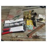 NEW WIRE BRUSHES, NUT RIVETOR,NEEDLE NOSE PLIERS,