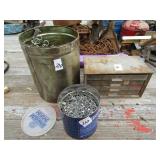 ORGANIZER FULL, NAILS, PEG BOARD HOOKS