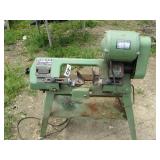 METAL CUTTING BAND SAW [ WORKS ] LEGS ARE BENT ]