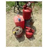 5- GAS CANS