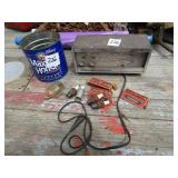 SUN DWELL TACHOMETER, VINTAGE SPARK PLUGS