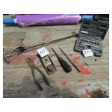 CRAFTSMAN 1/4 DR SOCKET SET ,PAINT STIRRERS,TOOLS