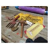 CHARESTON LUMBER NAIL APRON, RAIN GAUGE,SAND BOX