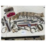 JEWELRY BELTS,WRIST WATCHES