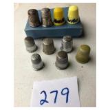 THIMBLES- MOORMANS PLASTIC, ENGLAND, GERMANY