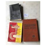 TOOL BOOKS- STARRETT CATALOG, BROWN & SHARPE