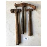 3- BALL PEEN HAMMERS
