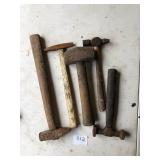 5- BODY SHOP & STONE HAMMERS