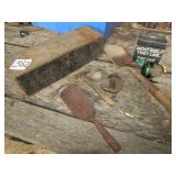 METAL FILE BOX,GARDEN TOOL,VINTAGE TOOLS,ADLAKE