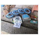 RAPID STRIP 4" GRINDER WHEELS,30 FT TAPE,