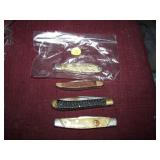 4 VINTAGE POCKET KNIVES, IMPERIAL