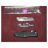 CASE XX , CAMILLUS, GERBER POCKET KNIVES