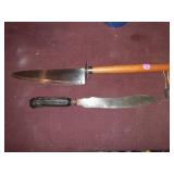 TEXAS RANDER KNIFE 18" & L.F. & CO. CARBON STEEL