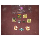 INAUGAL 1993 SEASON BASEBALL PIN BACKS, ST. LOUIS