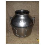 LARGE 5 GALLON STAINLESS STEEL DAIRY PALE