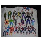 SPIDERMAN, SUPERMAN, CAPTAIN AMERICA, HULK,